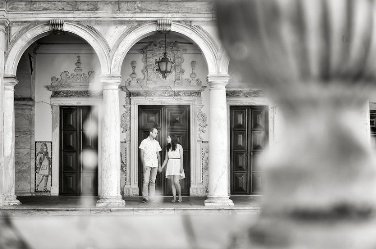 08 fotos romanticas de noivado antes do Casamento em Evora