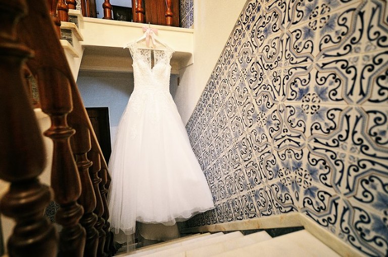 04 Vestido de Noiva em Casamento no Alentejo